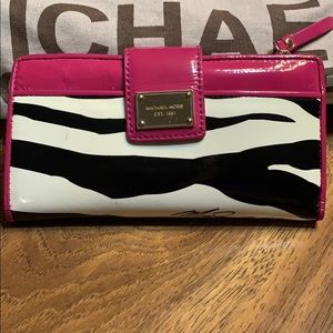 Zebra Pattern-Michael Kors Wallet